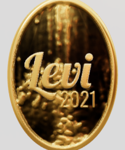 3D Custom Oval Charm