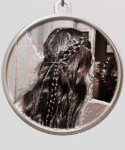 3D Custom Circle Charm