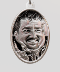 3D Custom Oval Charm