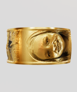 3D Custom Ring - Wide Band - Size 7.0