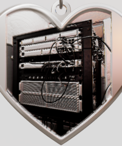 3D Custom Heart Charm