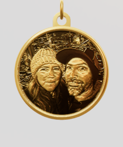 3D Custom Circle Charm