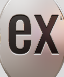 3D Custom Oval Charm - Large (24mm) - Sterling Silver 925